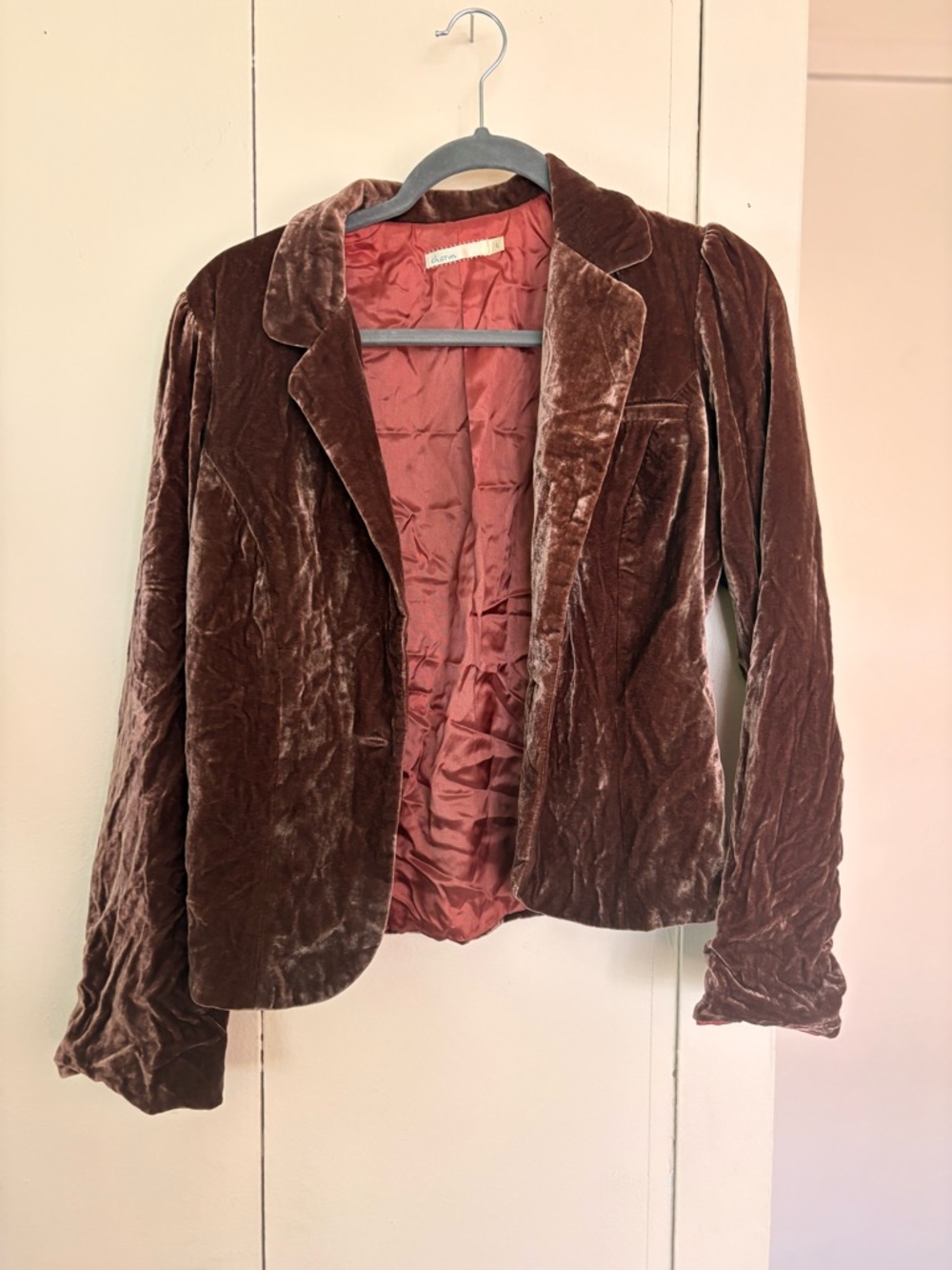 Women's Velvet Blazer